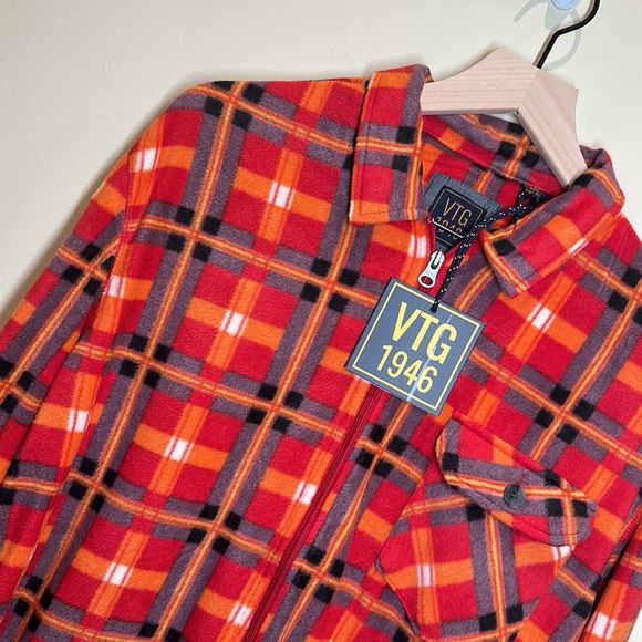 Men’s VTG 1946 Fleece zip up - Picture 4 of 6